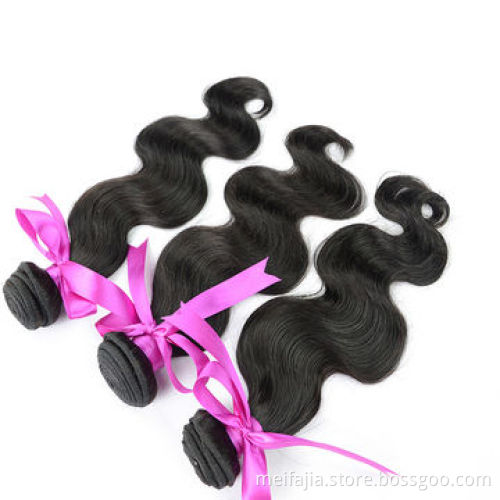 Peruvian Hair Weaves, Natural Color Full Bundles, Various Styles are Accepted/Body Wave Extensions